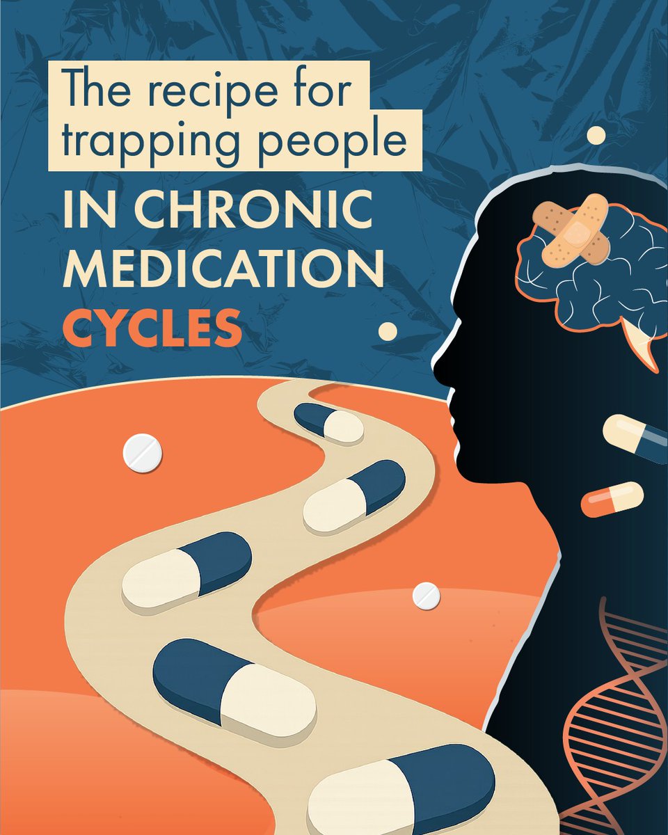 _AndersSorensen's tweet image. People don’t stay on meds forever by accident.
There’s a recipe that keeps them there.
Here it is.
Don’t follow it.