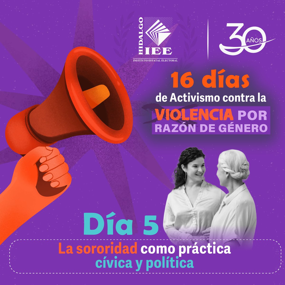 IEEHidalgo's tweet image. 🟠🖐️ | En el marco del #25N día Internacional de la Eliminación de la Violencia contra la Mujer y rumbo al #10Diciembre día de los #DerechosHumanos, te invitamos a conocer:
📌 Por qué el lenguaje incluyente y libre de violencia es esencial para comunicar con respeto y promover la…