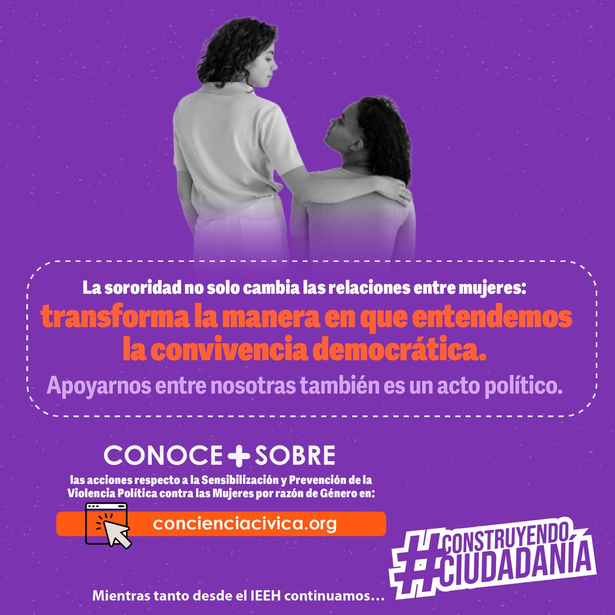 IEEHidalgo's tweet image. 🟠🖐️ | En el marco del #25N día Internacional de la Eliminación de la Violencia contra la Mujer y rumbo al #10Diciembre día de los #DerechosHumanos, te invitamos a conocer:
📌 Por qué el lenguaje incluyente y libre de violencia es esencial para comunicar con respeto y promover la…