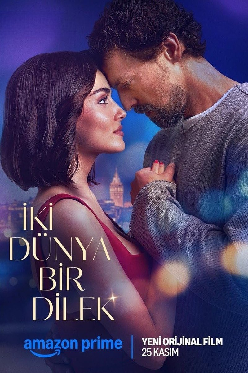 #İkiDünyaBirDilek 
فيلم عالمان، أمنية واحدة 2025

بعد واحد وعشرين عاماً من لقاءٍ ساحر في مستشفى للأطفال، تبدأ بيلغا وجان فجأةً في سماع أصوات بعضهما بعضاً عن بُعد. وما يبدو معجزةً، سرعان ما يكشف سراً خفياً، حيث يُخبئ القدر لهما المزيد إذ يجمعهما بعد عقود. مغامرةٌ مثيرة وقصة حب