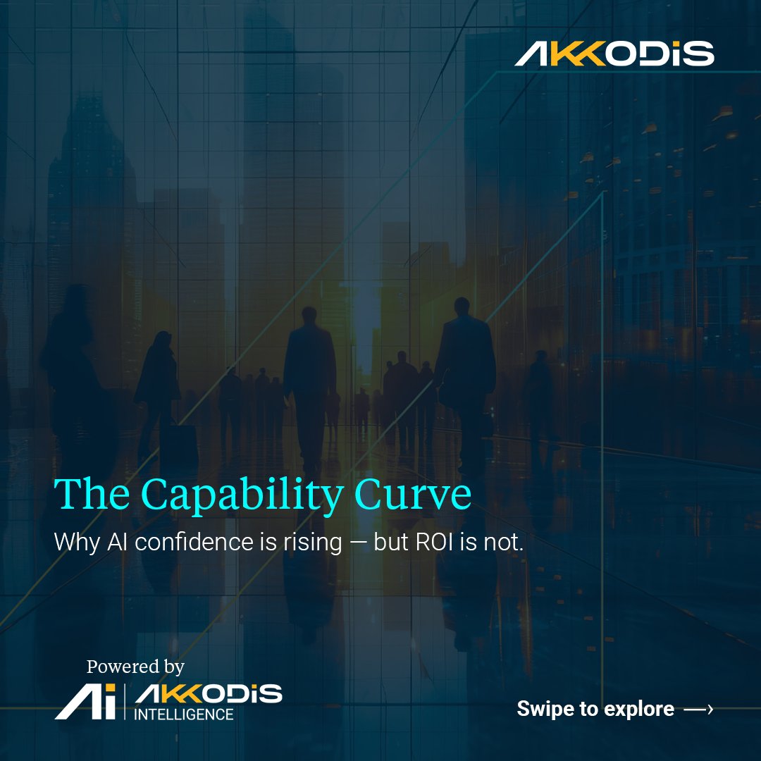 marciacustodio's tweet image. 🤖 Workers are ready for AI. Leaders aren’t — and it’s holding transformation back.

Our new report, “The Capability Curve,” exposes the confidence gap and what it takes to scale AI responsibly.

The truth? Read the full report to find out 👉…