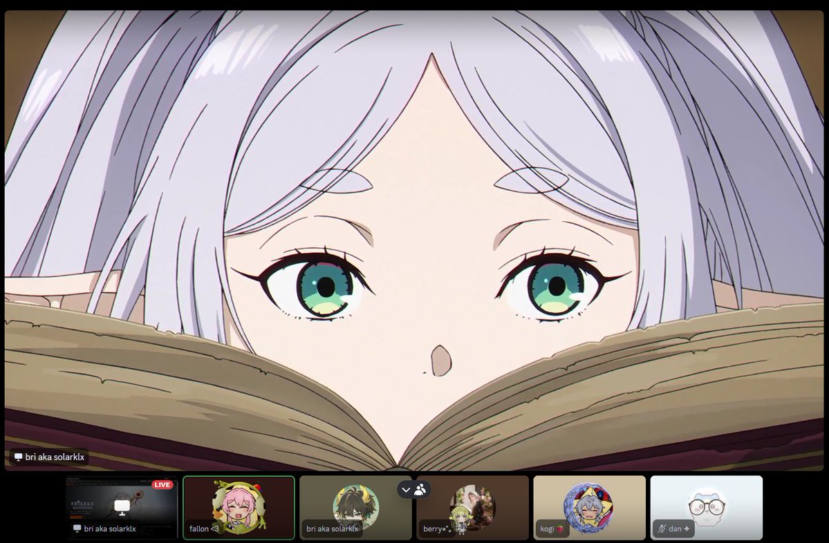 kaelixstarlight's tweet image. frieren watchalong ehehe