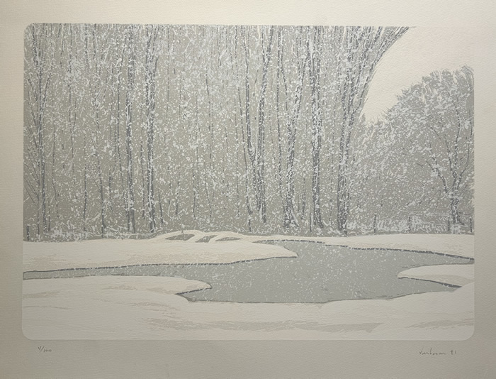 GaborBonniere's tweet image. Klaas Willem Verboom (Canadian) - Signed, Numbered Serigraph - Winter Landscape. Listed eBay ebay.com/itm/2263783288… #art #fineart #artforsale #canadianart #rareprints #artdealer #artcollector #artgallery #toronto