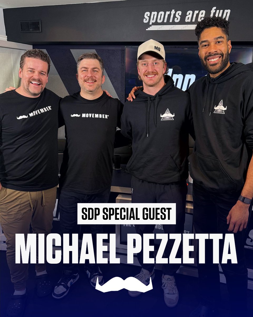 sdpnsports's tweet image. New #SDP dropping today with special guest Michael Pezzetta! 🚨

@MovemberCA #LeafsForever