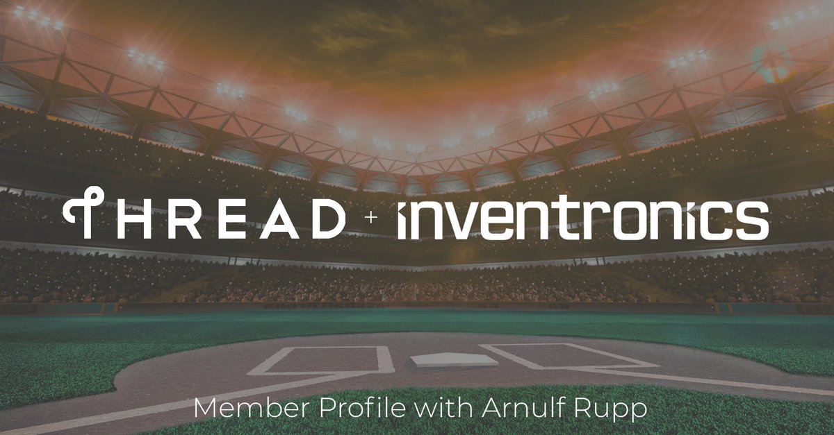 TheThreadGroup's tweet image. 🌟 Member Spotlight: @InventronicsLED 

Arnulf Rupp highlights their Thread-enabled DALI+™ solutions and the value of Thread’s open ecosystem—plus a call for developers to try our simulation tools.
 threadgroup.org/Portals/0/Docu…

#ThreadGroup #MemberSpotlight #IoT