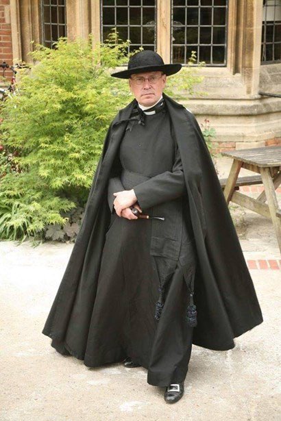 Hanwarrior's tweet image. Was going to ask about a shovel hat with a link but this drip need to be linked first also his obit is a great  churchtimes.co.uk/articles/2020/…