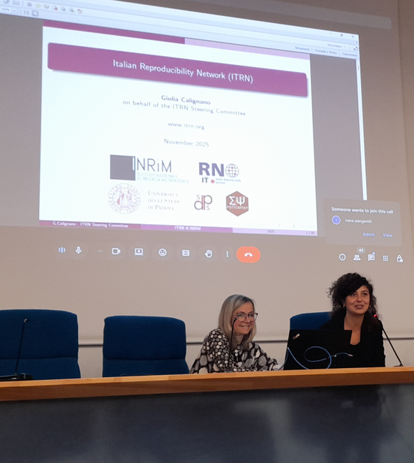 CalignanoGiulia's tweet image. At #INRiM - National Institute of Metrological Research in #Torino - for the “#OpenScience a Colazione” event presenting @italianrepro initiatives supporting #reproducibility ⚡️#Interdisciplinary alignment remains🔑for Effective &amp;amp;  Scalable Open Science workflows
ℹ️🔗 in cmnts