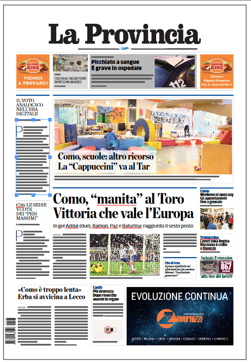 laprovinciadico's tweet photo. La #primapagina de @laprovinciadico di #martedì25novembre2025
E le altre, con l'inserto #Diogene, sono qui:
https://t.co/0W5046K1M1 https://t.co/vwDlVGSu9m