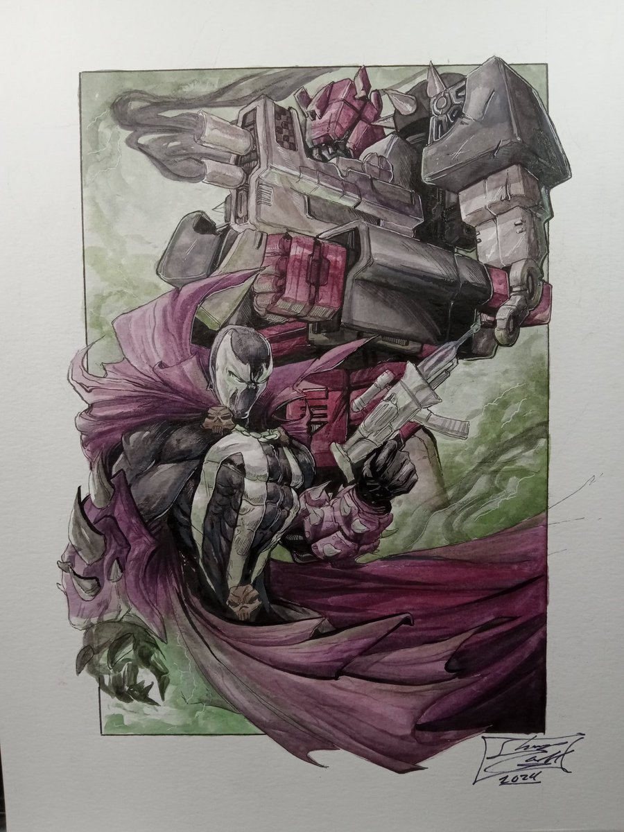 BigCoolRobot's tweet image. Spawn X Transformers