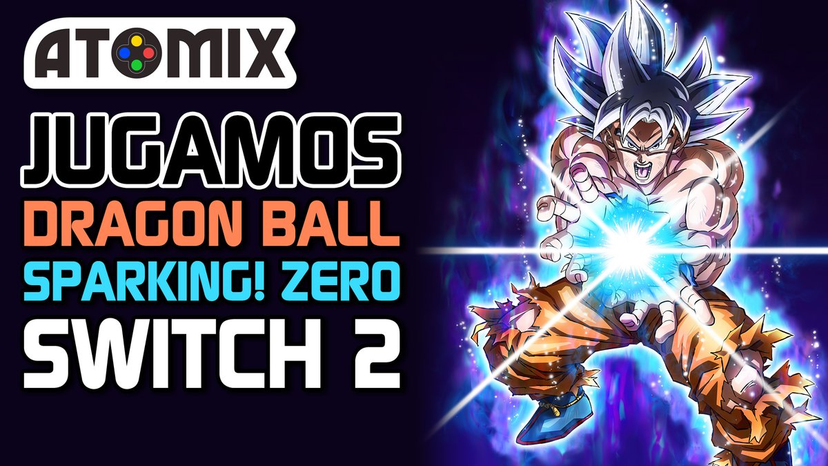 atomix's tweet image. Dragon Ball: Sparking! Zero🐉 llega a las consolas de Nintendo.

Es momento de que te contemos todo sobre la versión de Switch 2 de este amado juego de peleas.

➡️ youtu.be/QHwu4LNYKuQ