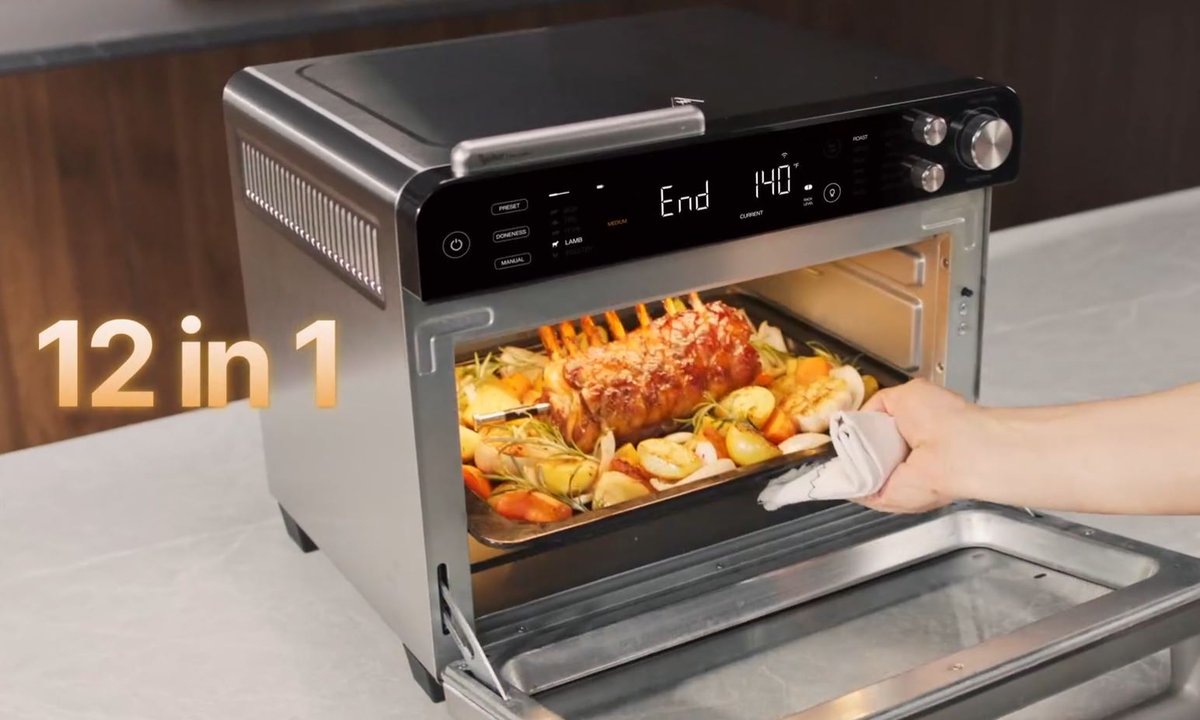 Daily_Find's tweet image. Typhur Sync Oven with Wireless App Smart Meat Thermometer Probe - is.gd/DTGlAo