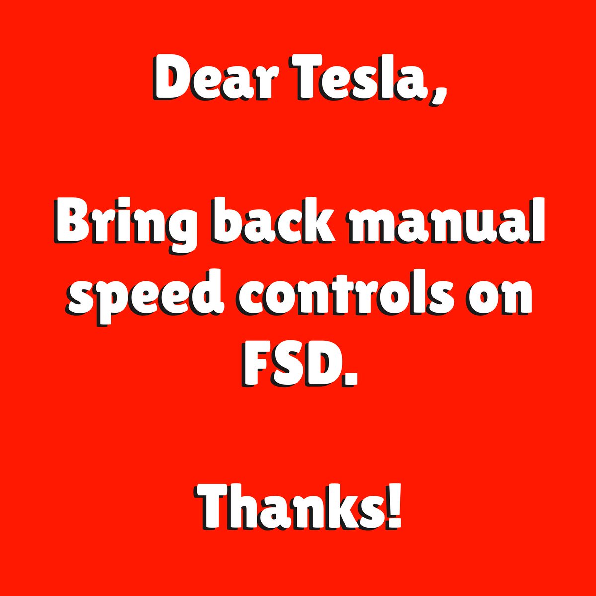 TeslaTruckClub's tweet image. Please @aelluswamy  @elonmusk bring back manual speed controls until you use good map data and/or it can read and understand signs much better. 

Right now, if the car thinks the speed limit is 55 but it&apos;s actually 35, even Sloth wants to go 55. 

Inversely, if the car thinks the…