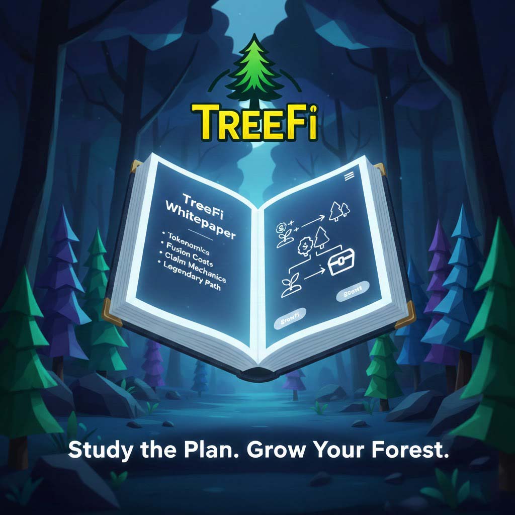 GQ_Zone's tweet image. Dive Deep: The TreeFi @TreeFii Whitepaper is LIVE! 📖

JOIN HERE - discord.gg/rdwGzusA

Everything you need to know about our Grow. Merge. Earn. system is here: Tokenomics, Fusion costs, Claim mechanics, and the path to Legendary status.

Study the plan and prepare to grow…