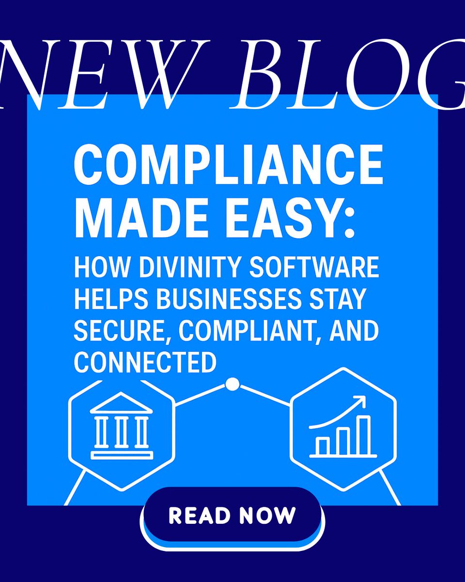 divinity_group's tweet image. Stay secure, stay compliant, stay ahead—powered by Divinity Software. 🔐⚙️

#ComplianceSolutions #AutomationSoftware #FinTechTools #RegulatoryCompliance #BusinessGrowth #CollectionsTechnology #SecureSystems #DigitalTransformation