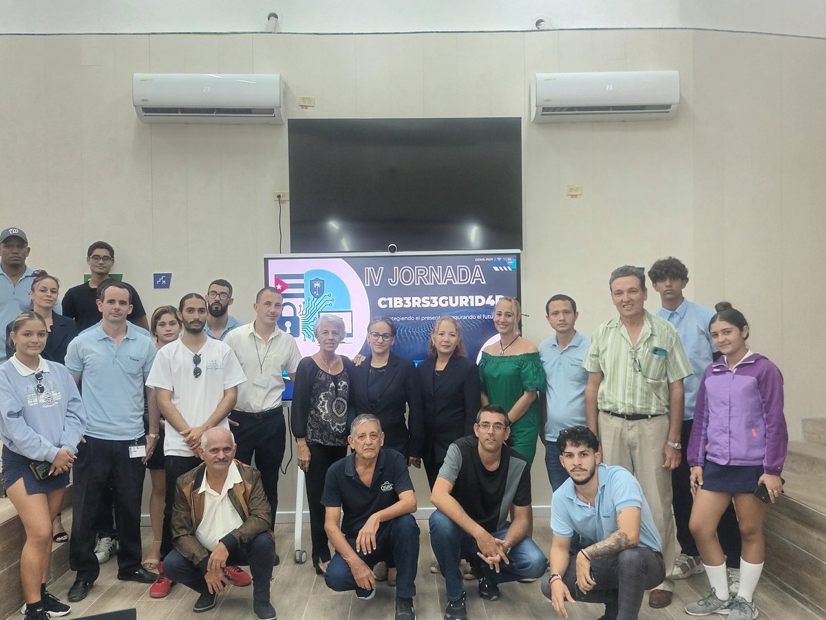 otcssp_mincom's tweet image. En #SanctiSpíritusEnMarcha estamos disfrutando de la IV Jornada Nacional de Ciberseguridad.
Protegiendo el presente y asegurando el futuro.
Saludos desde la tierra del Yayabo.
#CiberseguridadParaTodos