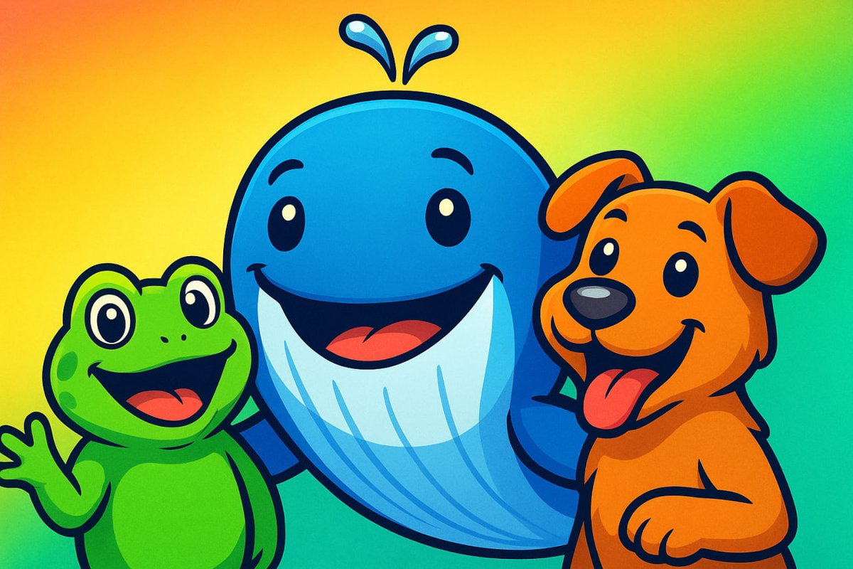 HumpyKaspa's tweet image. The boys having fun, Humpy, Koma and Slippy.