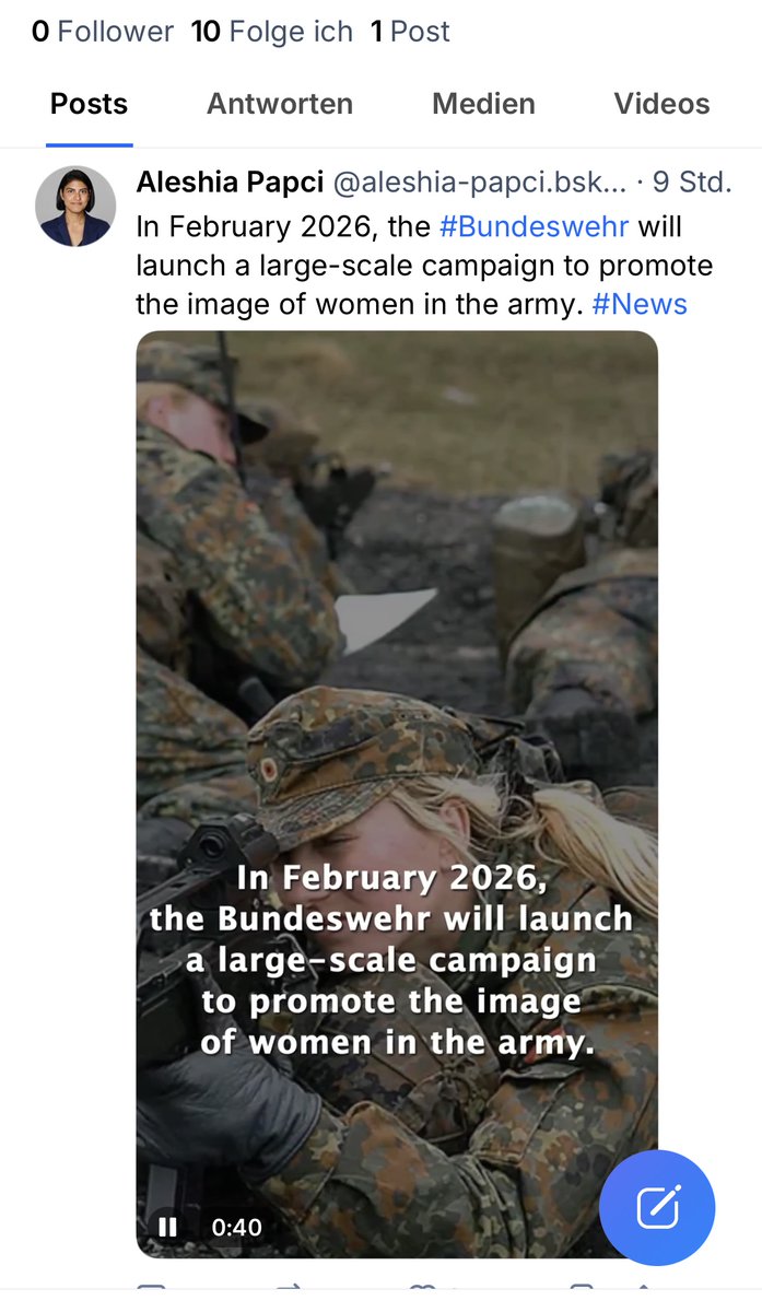 ChrisStoecker's tweet photo. Russia‘s #propaganda #botnets are going all in with their German Bundeswehr anxiety today. They REALLY don‘t want more of that. All of these are fake of course. The last one (next post) is particularly funny. #matryoshka https://t.co/OssQiVpVee