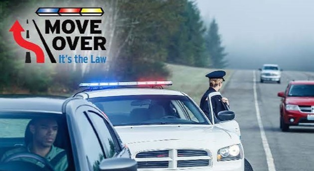 NLEOMF's tweet image. Alert today, alive tomorrow. Protect those who protect you. Move Over to protect emergency personnel.

#MoveOverSlowDown #TrafficSafety #OfficerSafety