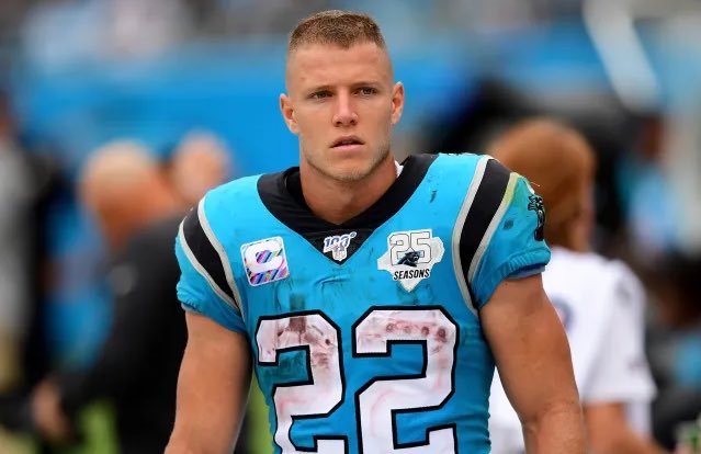gavinmchughh's tweet photo. Monday Night Football:

Niners -7.5

must start the week 1-0.

McCaffrey’s already in the endzone https://t.co/tB3ejaVLwH