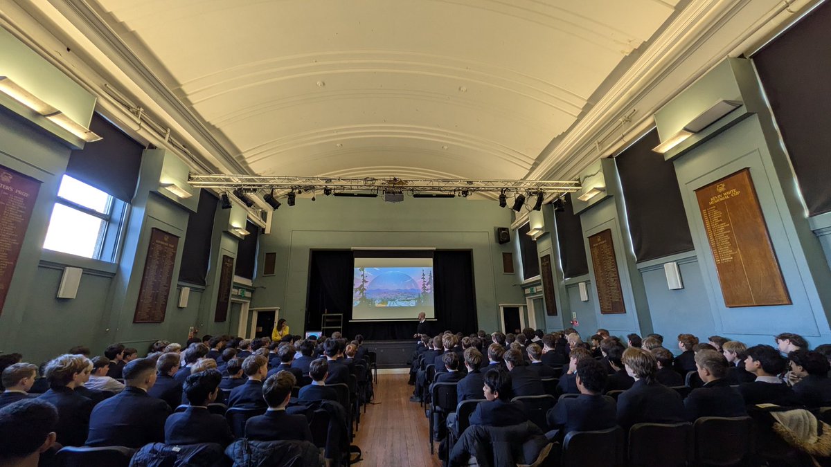 BeechenCliff's tweet photo. Sustainability Event

Last week we were delighted to welcome visiting speakers to talk to Year 8 and 9 pupils about climate change and sustainable food systems, and to run workshops with Year 7 pupils and Sixth Form prefects. A great event and thank you so much to our guests. https://t.co/K27LQUAU7T