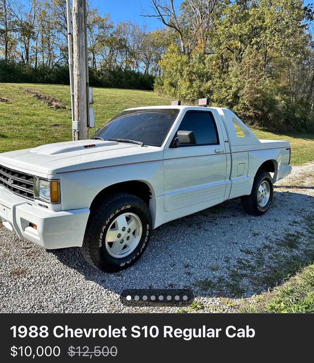 S10LIFEOfficial's tweet photo. #marketplacemonday “Top Gun Edition” we’re guessing this was a dealership option because we’ve never seen one before. Truck looks like it’s in amazing shape though!
#S10LIFE https://t.co/GWuQYJECyC