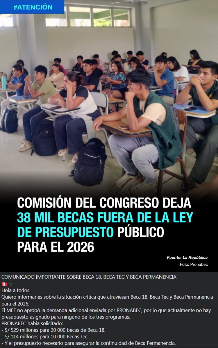 aguemi2000's tweet image. #fuerzapopular #RenovaciónPopular #Perúlibre #AvanzaPais #Alianzaparaelprogreso asegurando su presupuesto del @congresoperu  a costa de la educación.. Si piensas que los Congresistas quieren mejorar el país están muy equivocados.