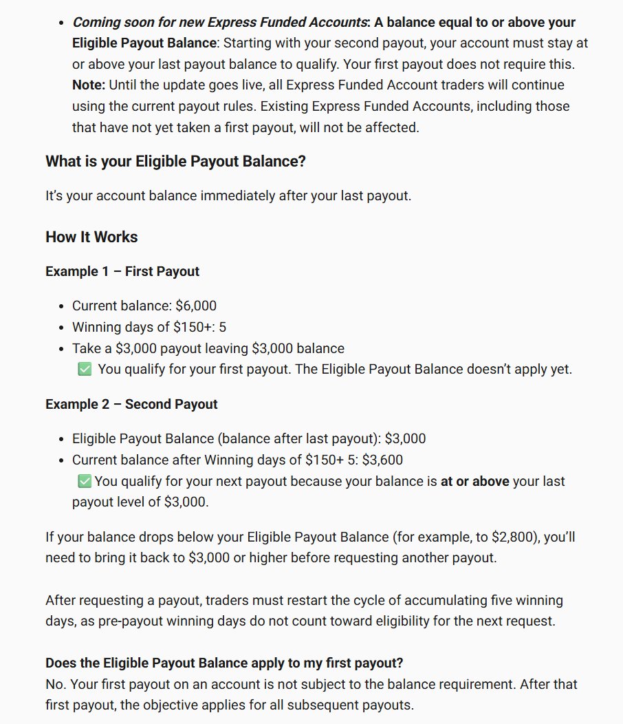T3metrics's tweet image. Not a fan. Love @Topstep but if this is the tradeoff for no activation, delete it. Better than most consistency rules, but it&apos;s a consistency rule nonetheless.