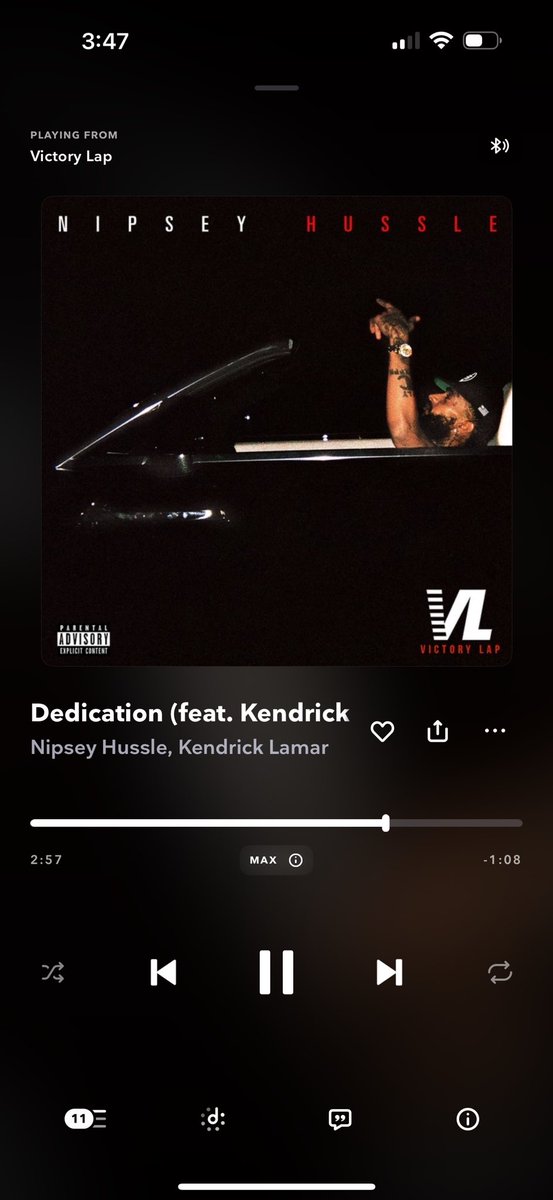 Nipsey Hussle was a gem!!! This album would have been Grammy nominated in any year since it dropped and won in at least half those years