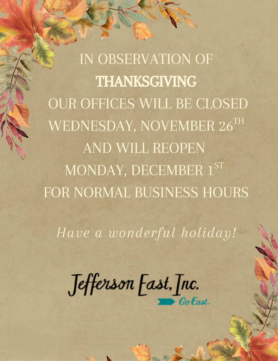 Jefferson East, Inc. (@jeffeastinc) on Twitter photo 