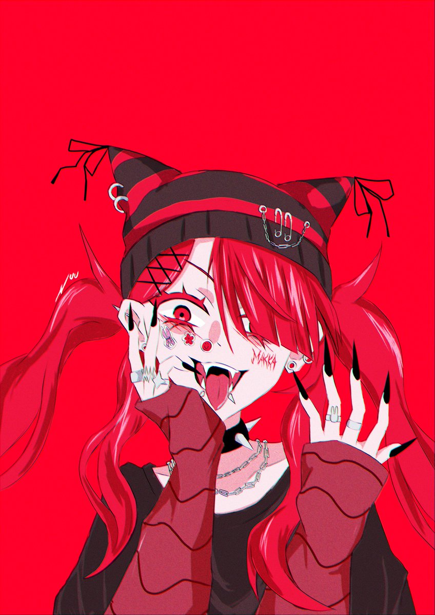 NicoTheNuu's tweet image. I love this design.
#夏色花梨 #YANDERUEP #Makka