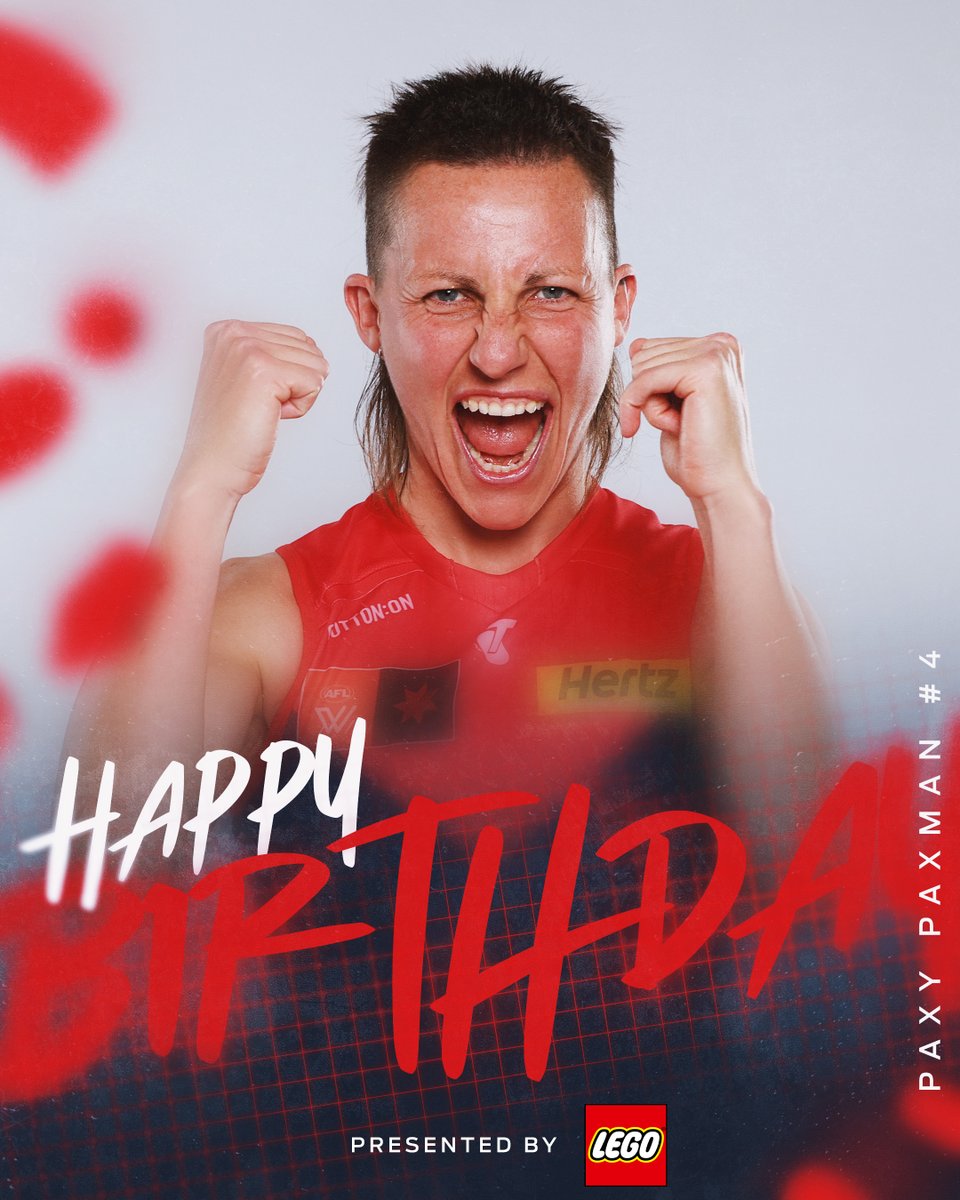 MelbourneAFLW's tweet image. Your day, Paxy! 🎂

#DemonSpirit