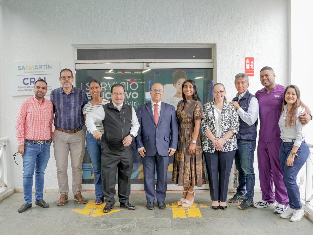hidc_valle's tweet photo. Así avanzamos juntos por la salud del hombre.
Hoy recibimos a los médicos invitados de México y al rector de la Universidad Martín en un encuentro liderado por nuestra gerente Adriana Zapata Barrera, afinando detalles de UROLATAM 2025. https://t.co/IwW6clu5dc