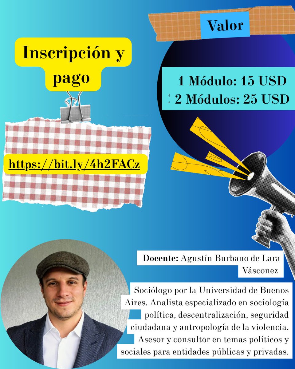 Hace un tiempo publiqué un curso de formación política. Como las solicitudes de beca y de descuento triplicaron los registros de inscripción, reformulé el curso a modo de webinar para hacerlo más asequible y menos selectivo.

Módulo I: Entre el Ecuador de las movilizaciones y el