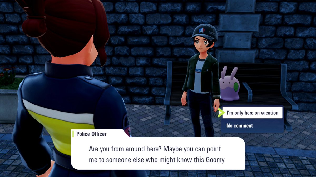 Pokeli's tweet image. It's confirmed that the protagonist from Legend Z-A is only in Lumiose for Vacation and has no plan to stay here.