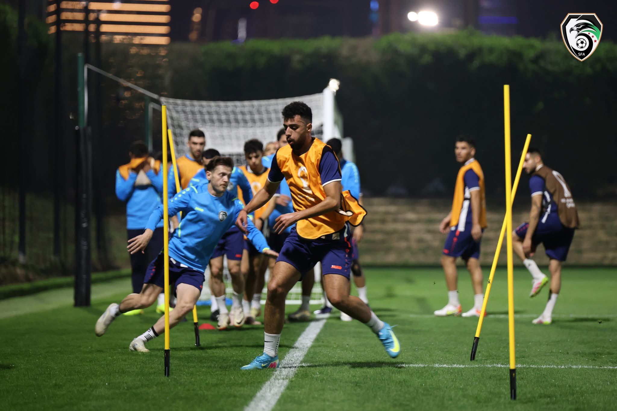 لاعبو سوريا. (وكالات)