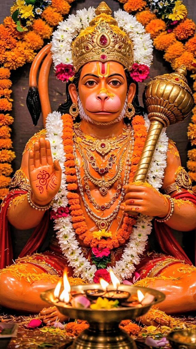 कण कण में विष्णु बसे , जन जन में श्री राम
प्राणों में मां जानकी ,मन में बसे श्री राम !

प्रातः कालीन दिव्य आलौकिक दर्शन कीजिए वीर हनुमान की कृपा बनी रहे!

हनुमान सदा सहायते 🙏🫶 आप