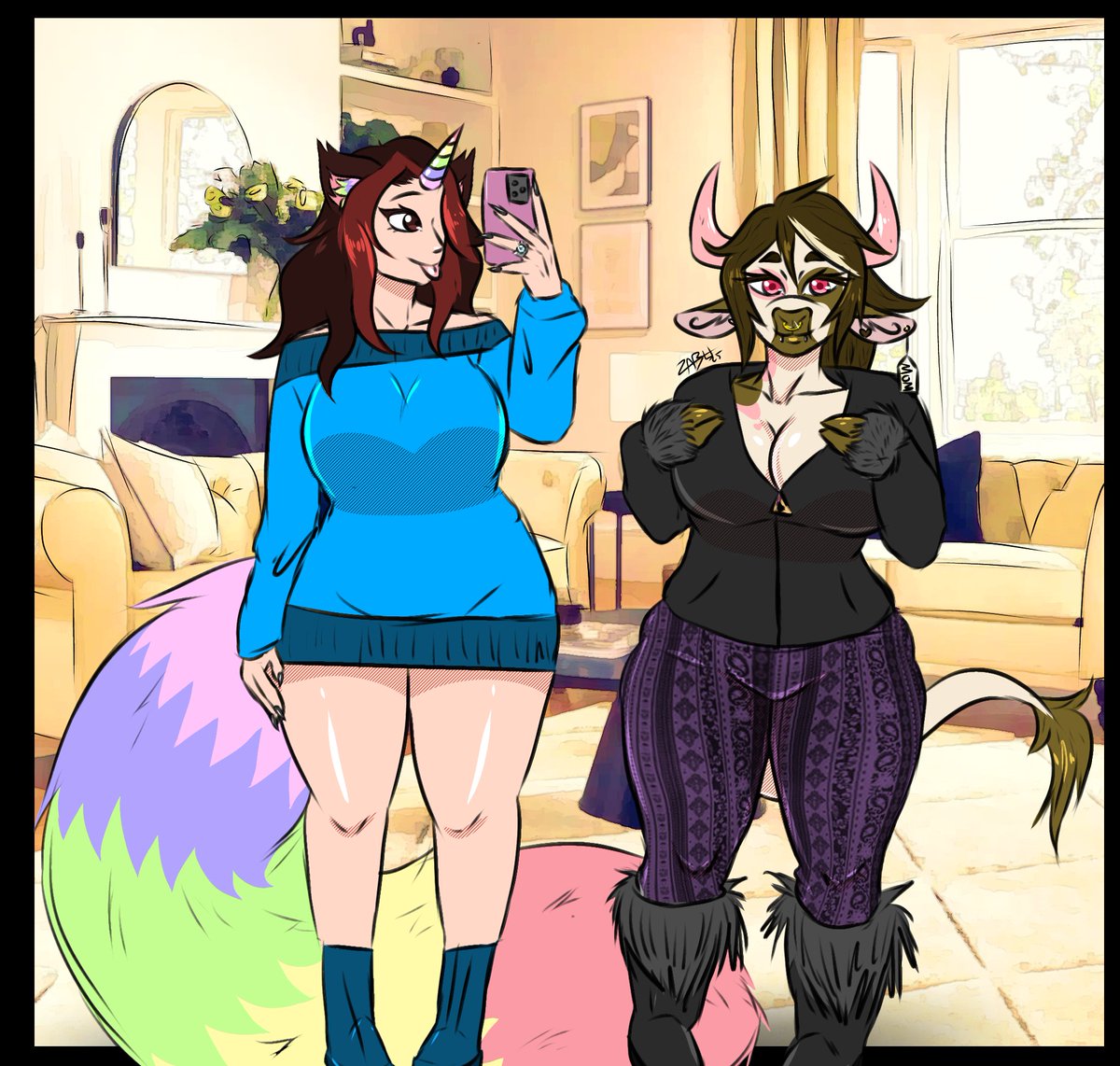 Girls going out!
<a href="/BabylonVonWyre/">Babylon</a> / <a href="/Lekitmelia/">LeKitmelia</a>