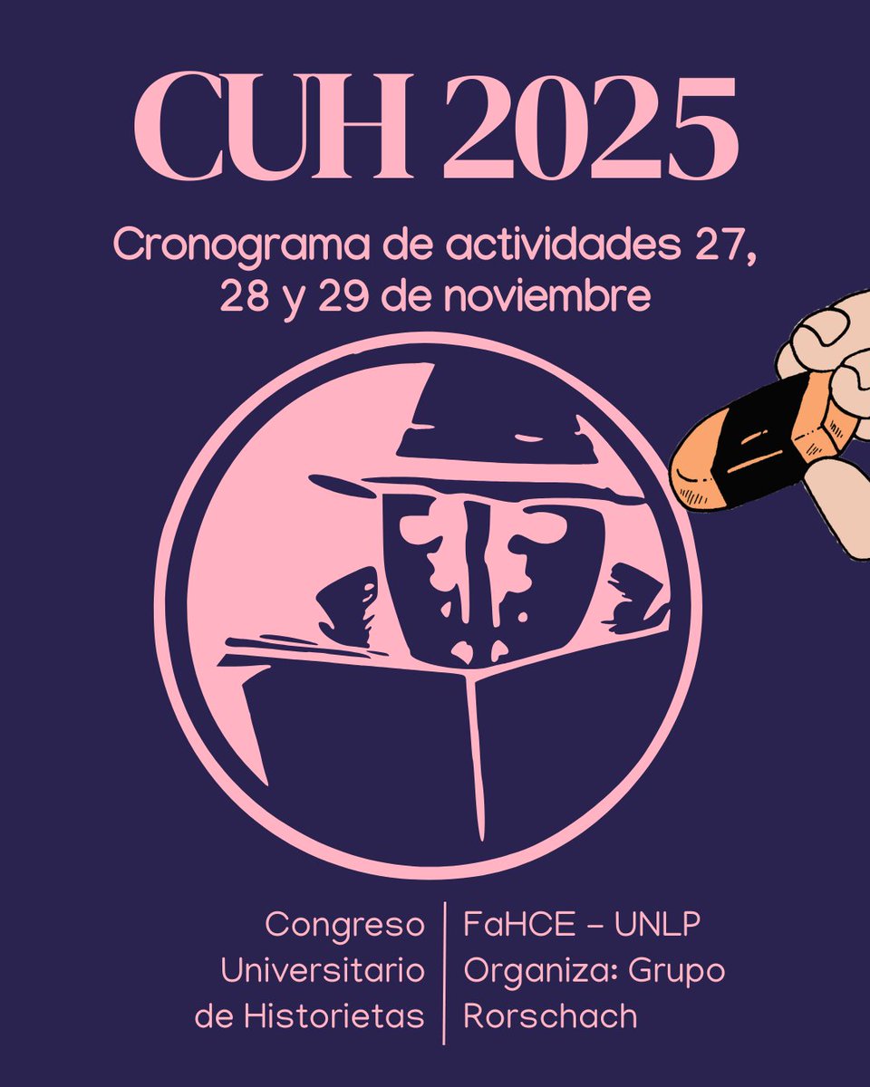 Esta semana vamos a hacer un congreso intergaláctico y espectacular sobre las historietas y todo lo que tiene que ver con lo humano. Se ve por el internet. Más abajo pongo la info.