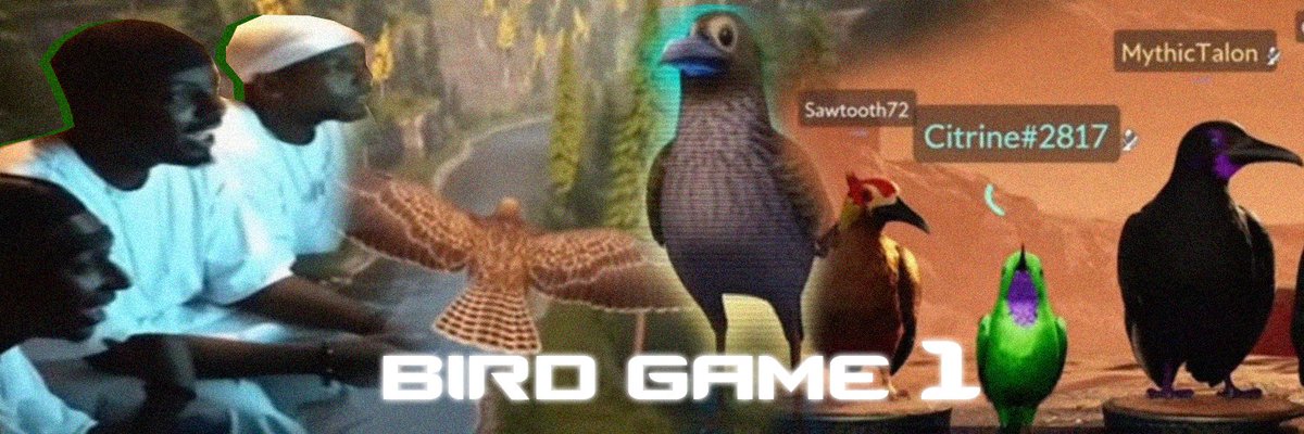 lebombjam's tweet photo. So this new meme trend is taking over TikTok with hundreds of posts in the last 24 hours and millions of likes and views across posts!

The viral brainrot AI meme, $BIRDGAME is a series of AI generated memes bringing back a sense of nostalgic gaming culture and modern brain rot.

Lots of references to 2012 era Call of Duty lobbies and memes etc!

The trend is just a few days old and is growing rapidly, this could be the next big meme! 

Lets run it up $BIRDGAME

https://t.co/W3mTXHHuYW

comm: https://t.co/51Z1Fh0mXA