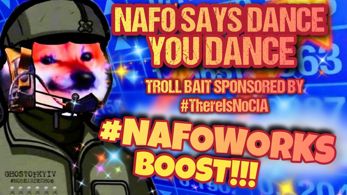 NAFOworksBot's tweet photo. Actions speak louder than words! 😁 #NAFOworks
Thanks for the boost!
#SlavaUkraine #ThereIsNoCIA https://t.co/KBOw4zb70U
