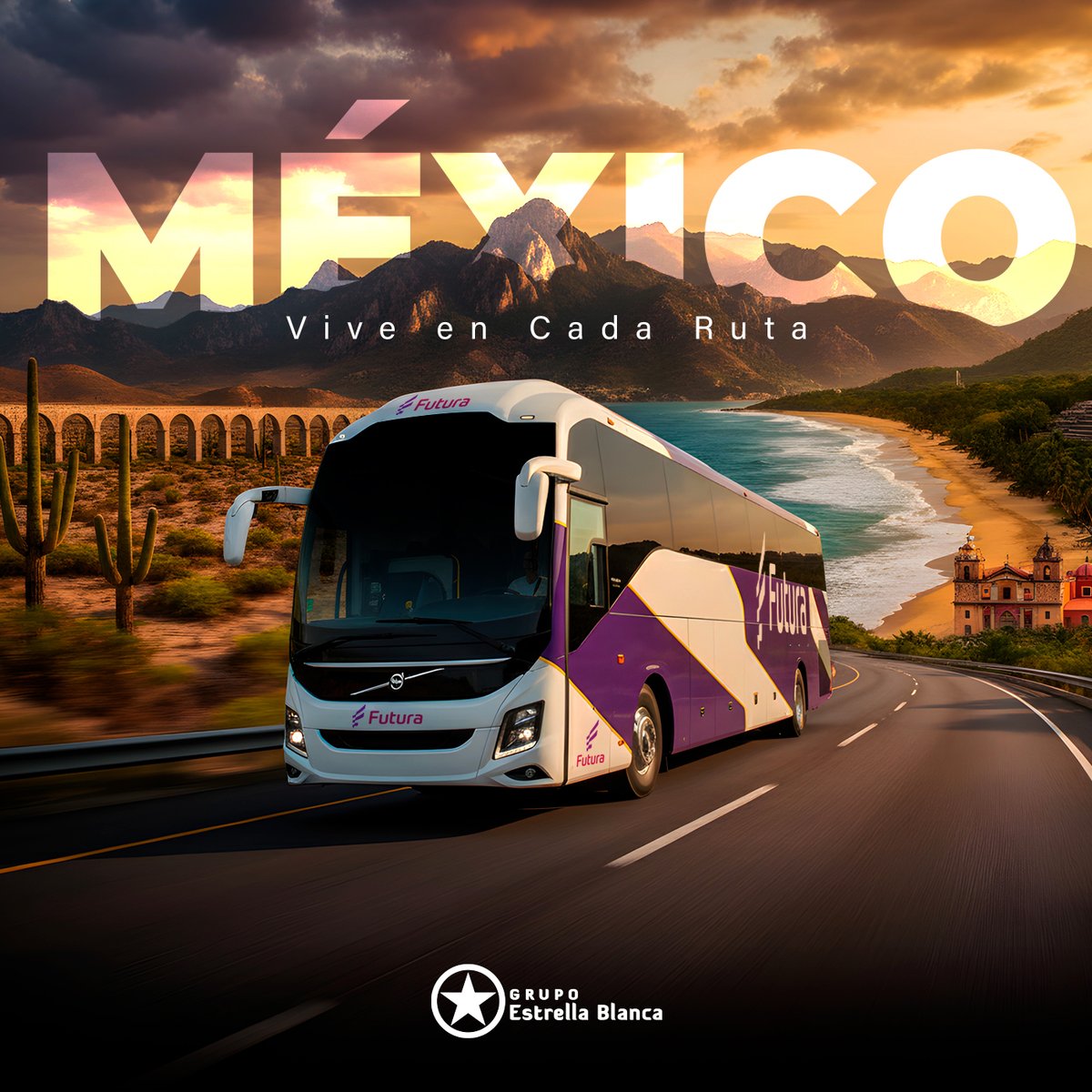 En cada paisaje, en cada sonrisa y en cada kilómetro recorrido. 💚🚍❤️

Descarga nuestra app Estrella Blanca, compra tus boletos y olvídate de las filas:
mirutaestrella.com

También puedes adquirirlos en línea 🔗 estrellablanca.com.mx