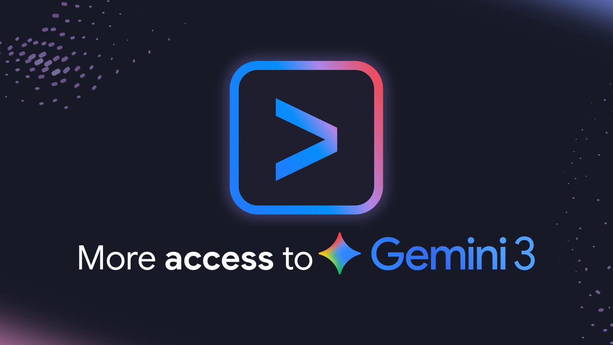 Two big updates on Gemini CLI access to Gemini 3 📢

1️⃣ All paid plan users should now have access to Gemini 3 at this time. (including all Google AI Pro users)

2⃣ We have drastically raised the quota for AI Ultra  subscribers (for individuals not business).

Be sure to enable