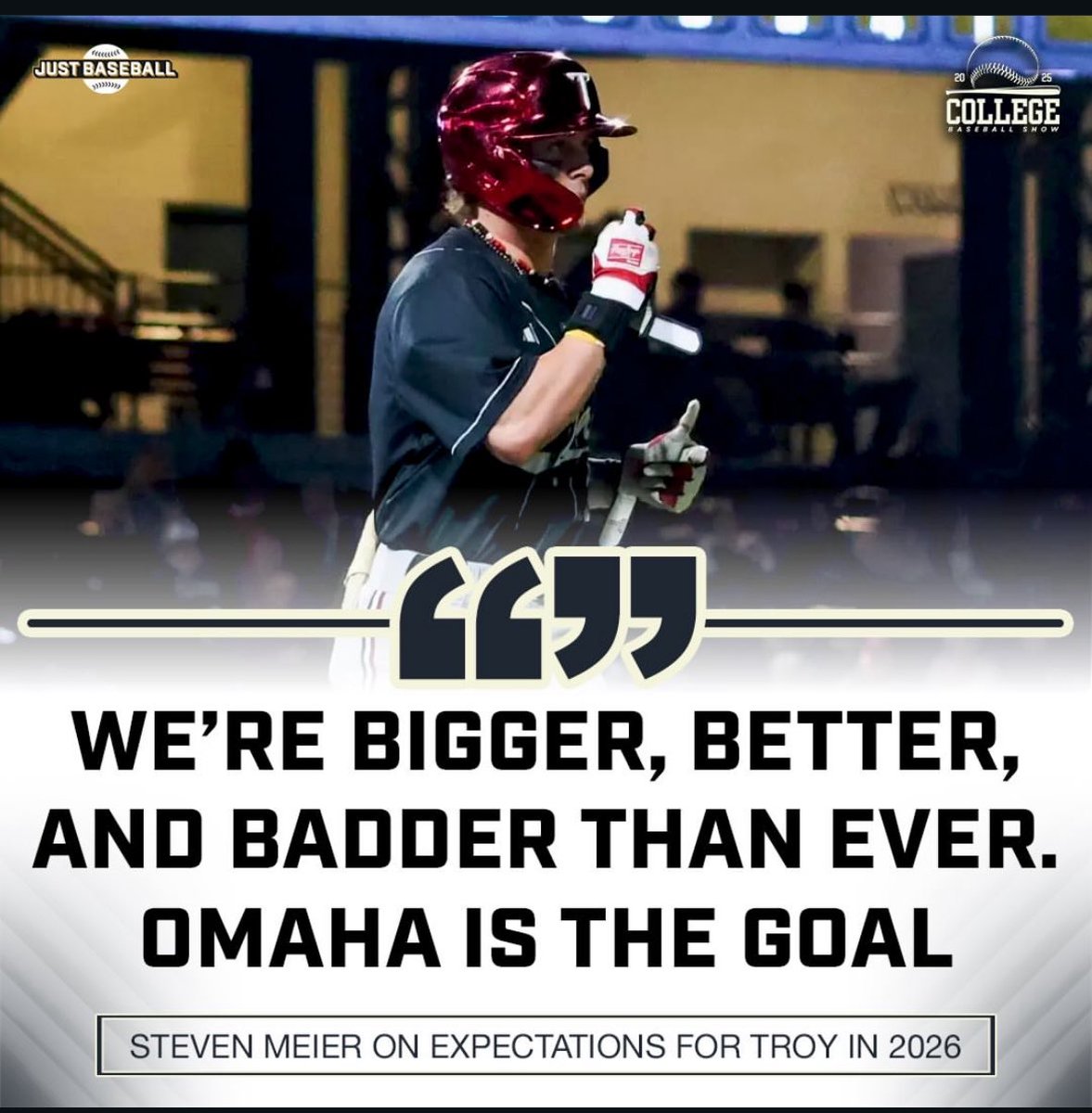 Inject this directly into my veins. ⚔️⚔️

<a href="/s_meier4/">Steven Meier</a> <a href="/TroyTrojansBSB/">Troy Baseball ⚔️</a>