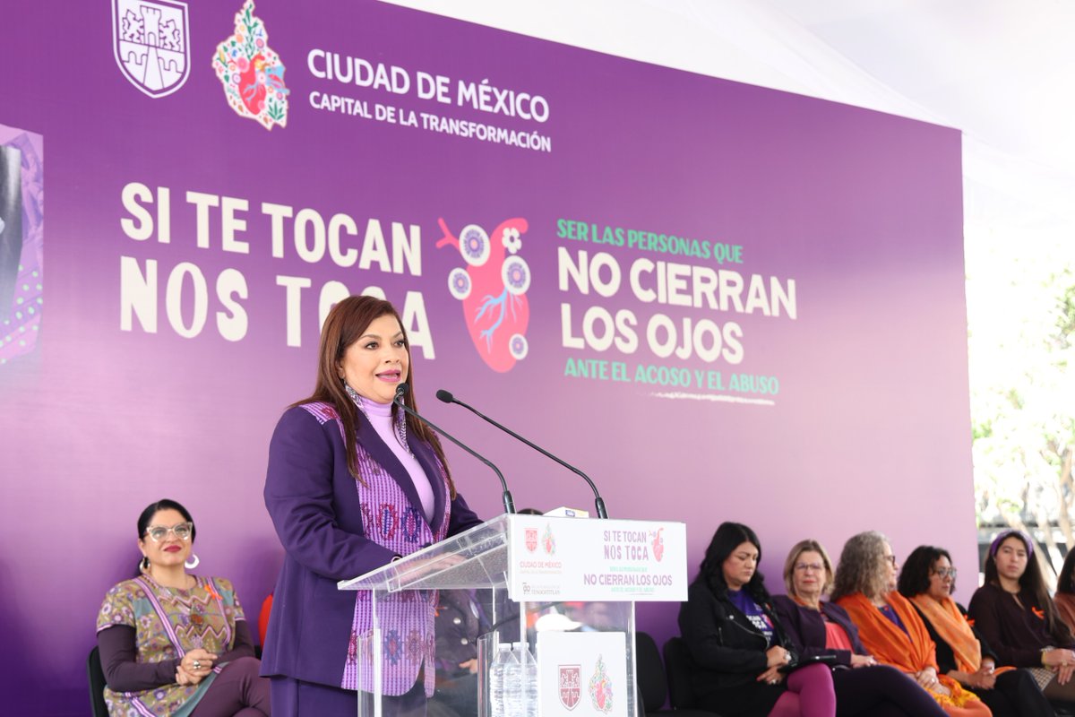 ClaraBrugadaM's tweet image. Como parte de los 16 días de activismo por la Eliminación de la Violencia contra Mujeres y Niñas presentamos “Si te tocan, nos toca”, donde explicamos que realizaremos más de 250 acciones culturales, de salud y de acompañamiento en su beneficio.

Enviaremos también al…
