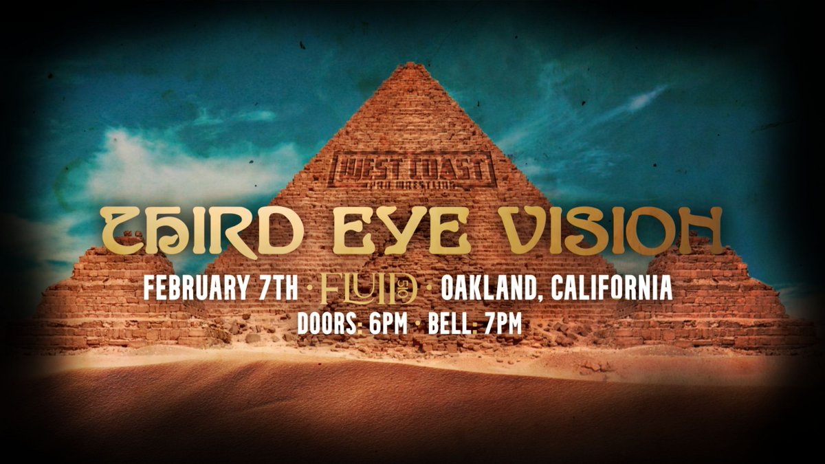 Please Share and RT!

Tickets go on sale TOMORROW!

Operation Stackola
Sunday January 4, 2026

Third Eye Vision
Saturday February 7, 2026

Tickets available soon
WestCoastPro.EventBrite.Com
