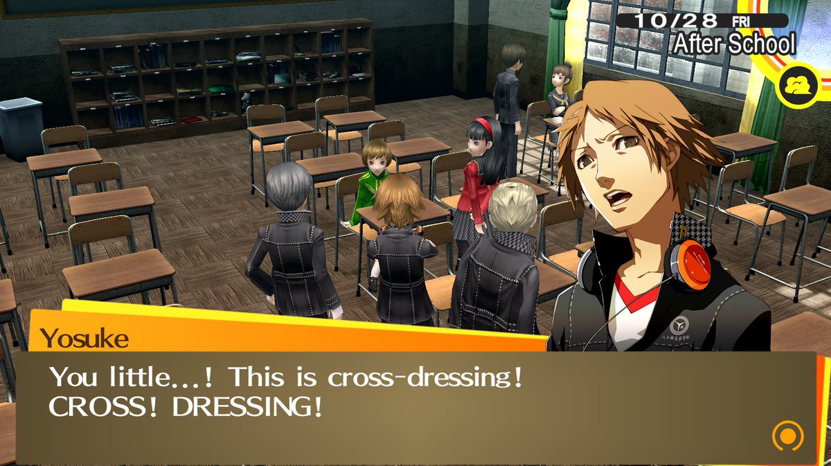 Cmde2014's tweet image. Thank you all for hanging out while we played some Persona 4 Golden today! We banged out most of October, maxed some more social links and getting ready for the end of the month cultural festival! 

We raided over to @Zoabowa_ also playing P4G make sure to go check them out!