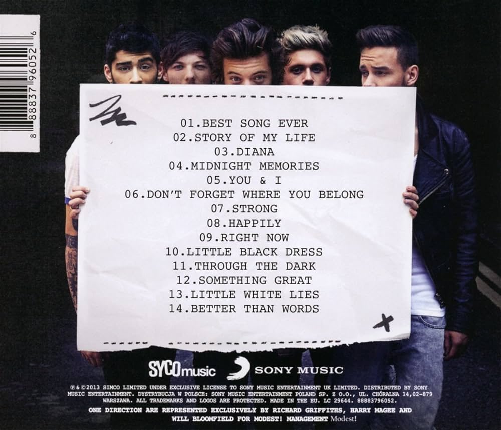 PopBase's tweet image. 12 years ago today, One Direction released ‘Midnight Memories.’