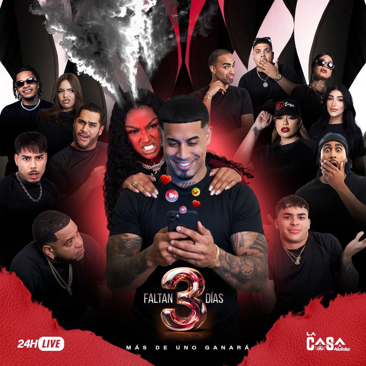 Nos vemos en vivo a las 9 pm en el prime time