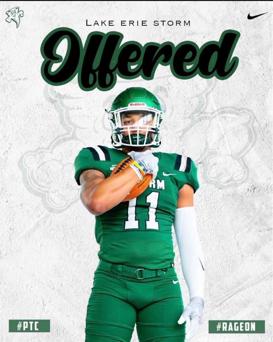 After a great conversation with <a href="/CoachDPrice/">Dave Price</a> I’m blessed to receive an offer from Lake Erie. <a href="/saulter_charles/">Coach Saulter</a> <a href="/Coach_HarrisJr/">Lorenzo Harris Jr.</a>