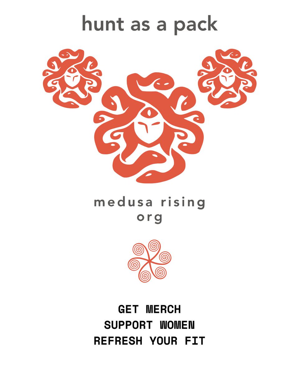 TheMedusaRising's tweet image. SUPPORT AUTONOMOUS WOMEN&apos;S MEDIA
LOOK COOL
PISS MEN OFF 
GET MORE AUTONOMOUS WOMEN&apos;S MEDIA

redbubble.com/MedusaRisingWBW